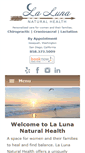 Mobile Screenshot of lalunahealth.com